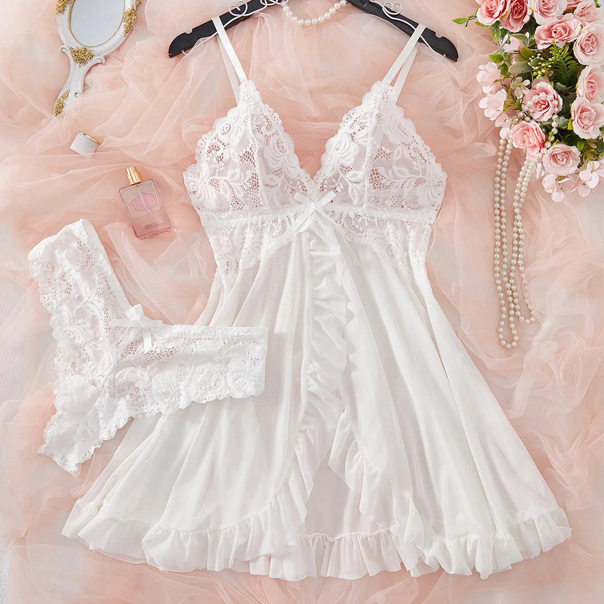 Luxe Lace Nightdress