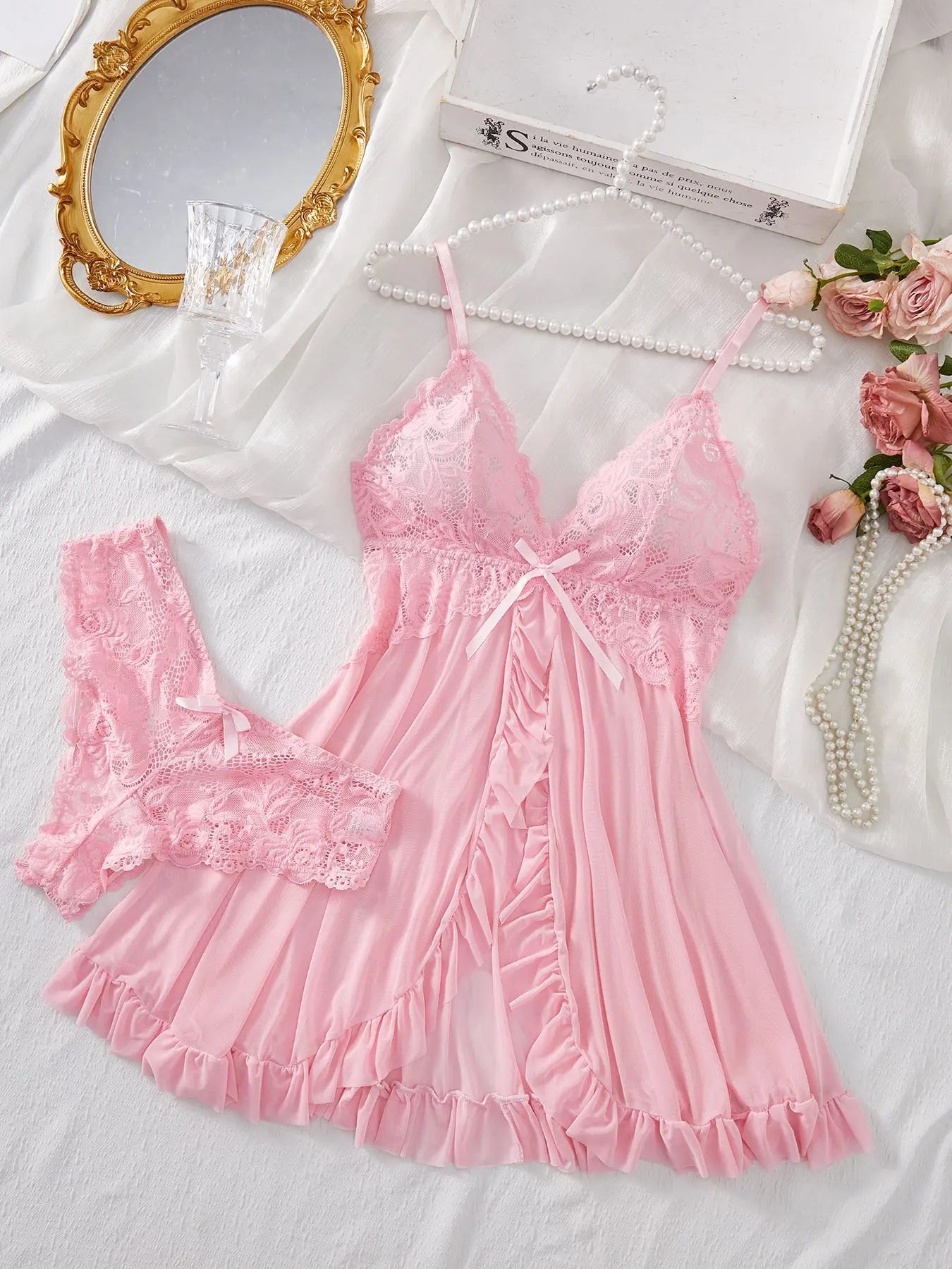 Luxe Lace Nightdress