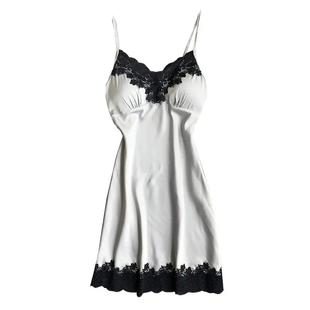 Lace Trim Nightdress – Women’s Sexy Sleepwear