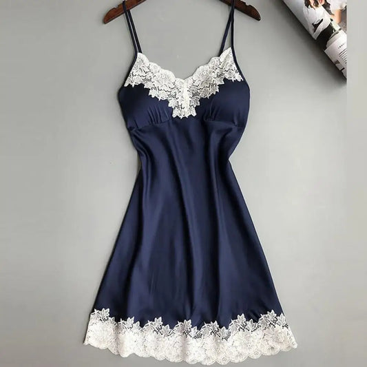 Lace Trim Nightdress – Women’s Sexy Sleepwear