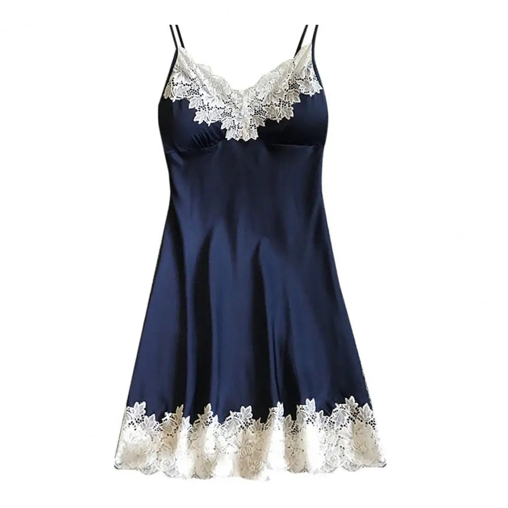 Lace Trim Nightdress – Women’s Sexy Sleepwear
